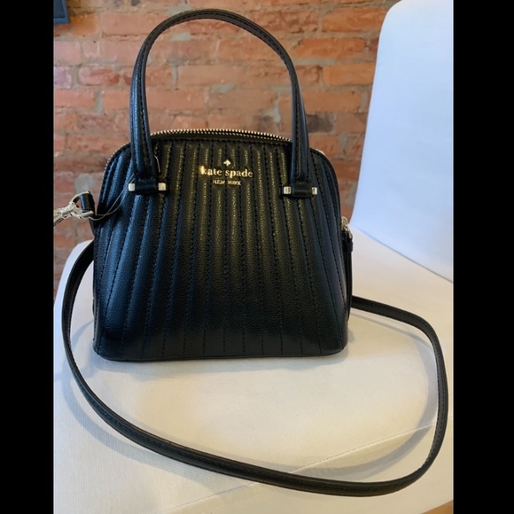 NWT Kate Spade Quilted Dome Satchel Crossbody Bag - Picture 3 of 9